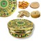 7.5 Inches Decorative Roti Papad Box Stainless Steel Small Sweet Storage Box Meenakari Container Laddu Box Spice Storage Unique Multipurpose Box Gift for Guest